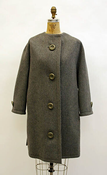 Coat, House of Dior (French, founded 1946), wool, French 