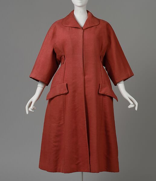 Coat, House of Dior (French, founded 1946), silk, French 