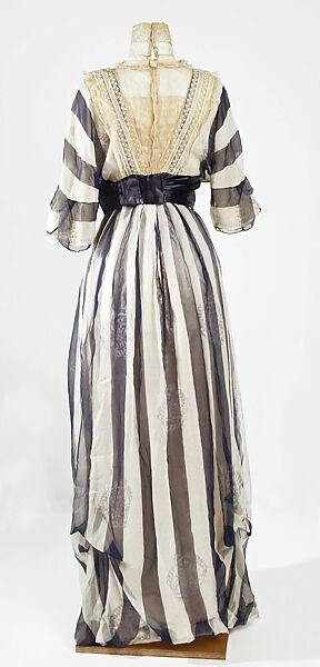 Afternoon dress, Jeanne Hallée (French, 1870–1924), silk, French