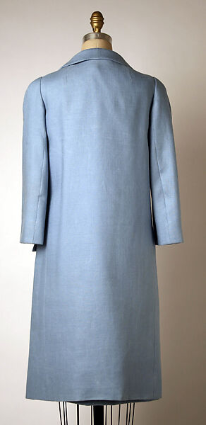 "Quai Aux Fleurs", House of Dior (French, founded 1946), linen, silk, enameled metal, French