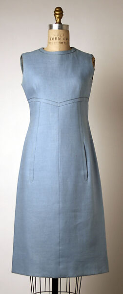 "Quai Aux Fleurs", House of Dior (French, founded 1946), linen, silk, enameled metal, French