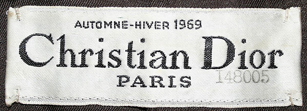Pantsuit, House of Dior (French, founded 1946), wool, French