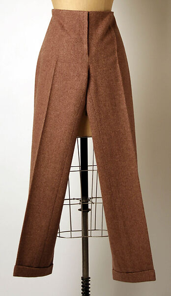 Pantsuit, House of Dior (French, founded 1946), wool, French