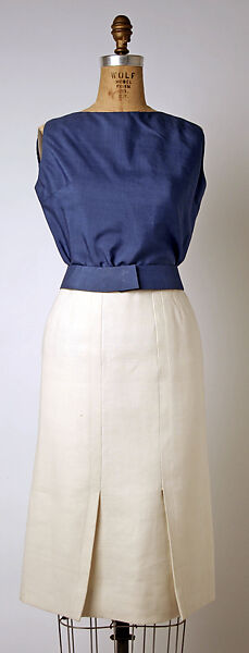 "Rome", House of Dior (French, founded 1946), linen, silk, French