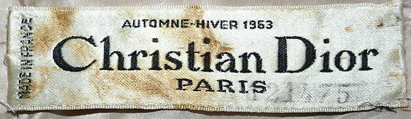 Ensemble, House of Dior (French, founded 1946), wool, silk, fur, French