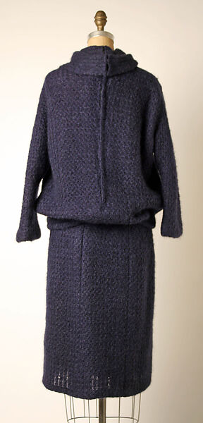 Dress, House of Dior (French, founded 1946), wool, French