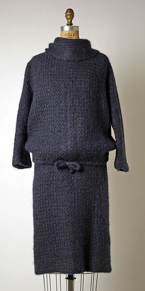 Dress, House of Dior  French, wool, French