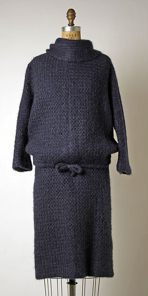 Dress, House of Dior (French, founded 1946), wool, French 