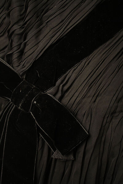 Evening dress, Griffe of Paris (French), silk, nylon, French