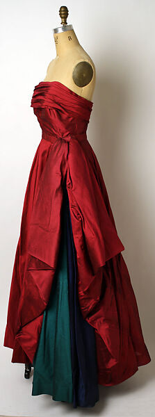 Ball gown, Attributed to Jacques Griffe (French, 1917–1996), silk, French