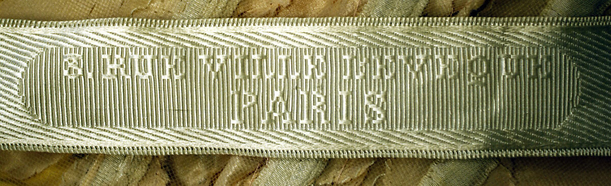 Evening ensemble, Jeanne Hallée (French, 1870–1924), (a–d) silk; (c, d) leather, European