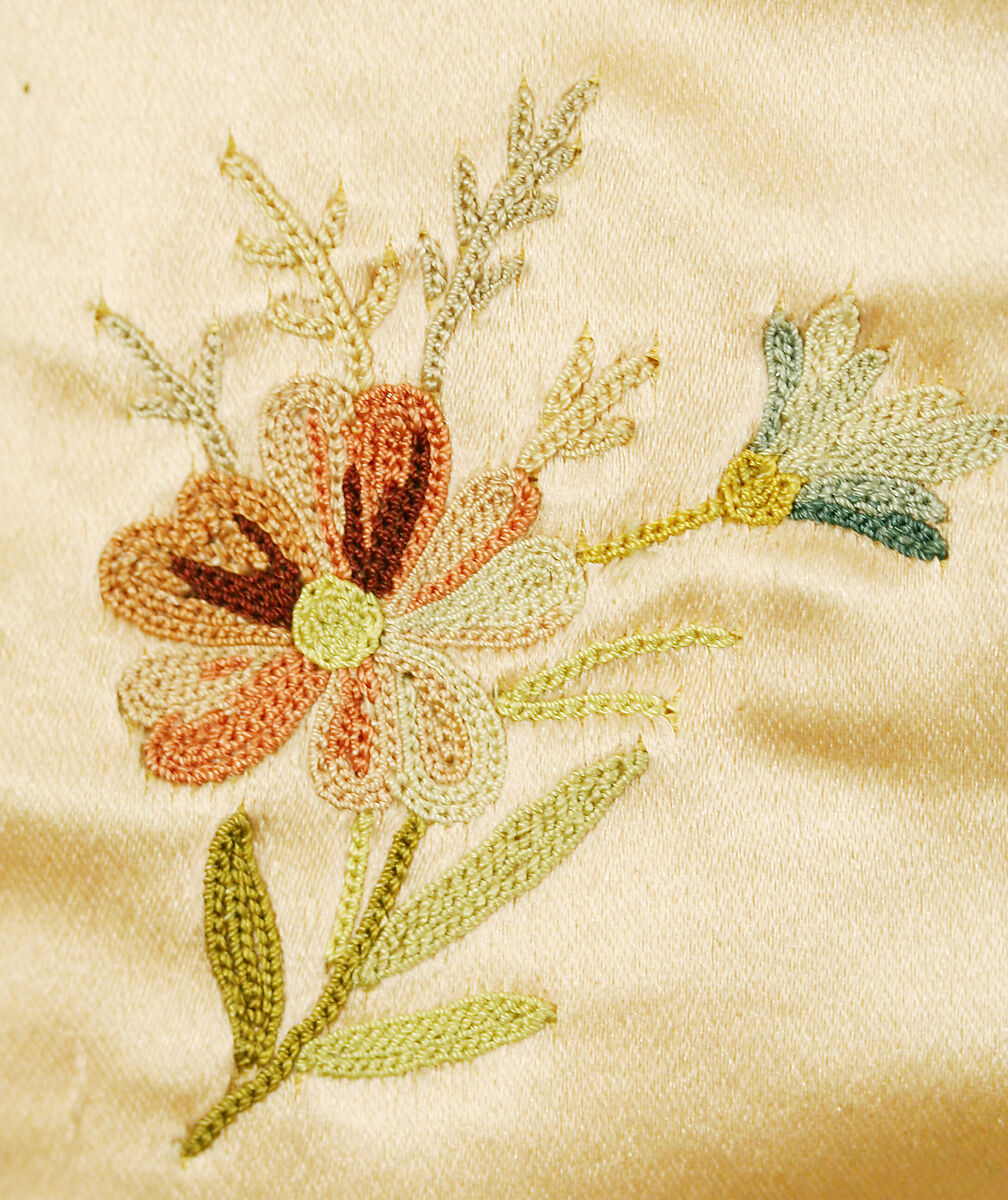 Evening ensemble, Jeanne Hallée (French, 1870–1924), (a–d) silk; (c, d) leather, European