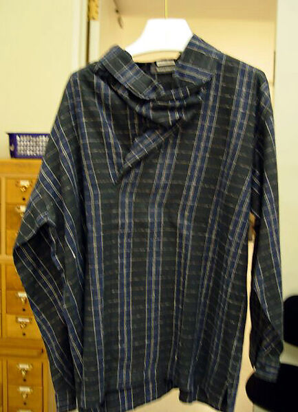 Shirt, Issey Miyake (Japanese, 1938–2022), cotton, Japanese 
