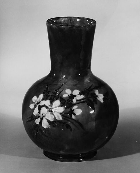 Vase, Designed by Albert R. Valentien (American, Cincinnati, Ohio 1862–1925 San Diego, California), Probably earthenware, American