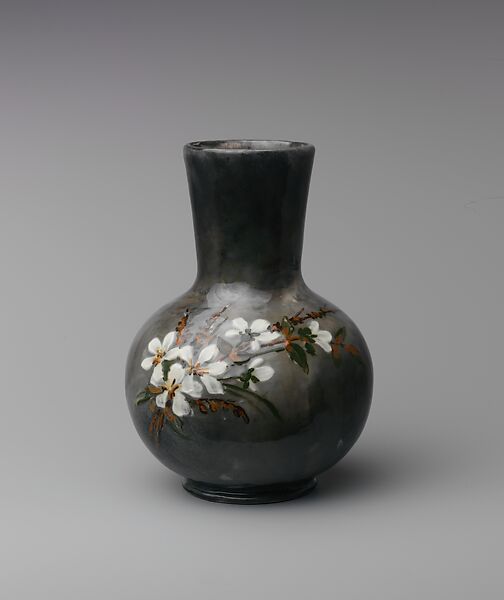 Vase, Designed by Albert R. Valentien (American, Cincinnati, Ohio 1862–1925 San Diego, California), Probably earthenware, American 