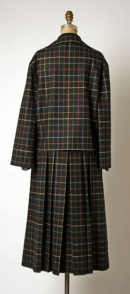 Ensemble, Geoffrey Beene (American, Haynesville, Louisiana 1927–2004 New York), wool, American