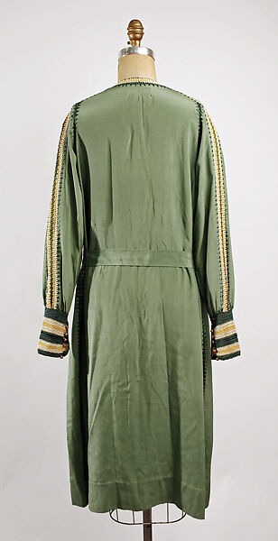 Dress, rayon, French