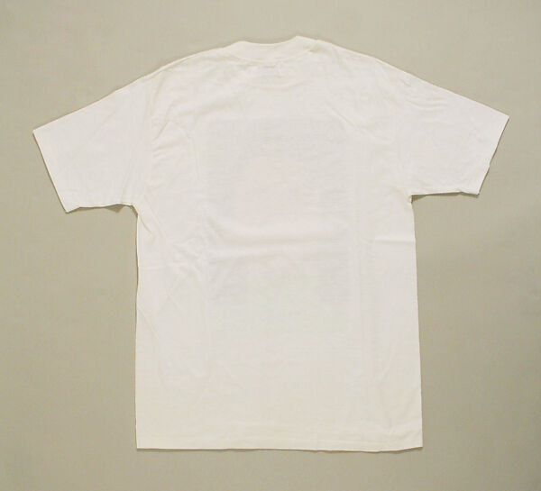 T-shirt, Stephen Sprouse (American, 1953–2004), cotton, American