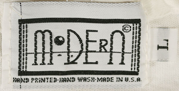 T-shirt, Stephen Sprouse (American, 1953–2004), cotton, American