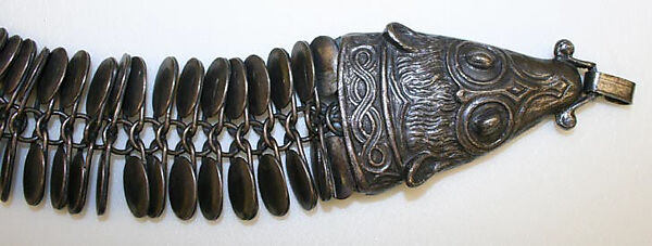 Belt, metal, American