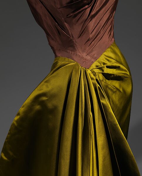 Evening dress, Charles James (American, born Great Britain, 1906–1978), silk, American