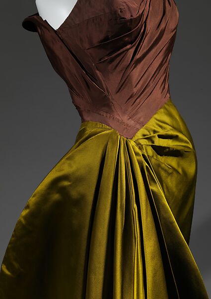 Evening dress, Charles James (American, born Great Britain, 1906–1978), silk, American