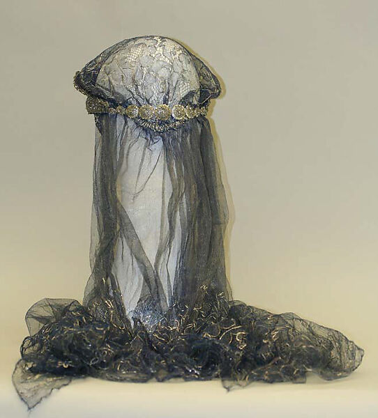 Evening ensemble, House of Lanvin (French, founded 1889), silk, metallic thread, French