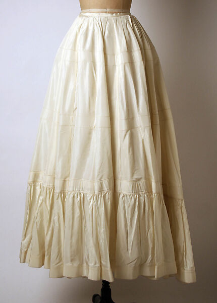 Evening dress, House of Dior (French, founded 1946), silk, glass, cotton, French