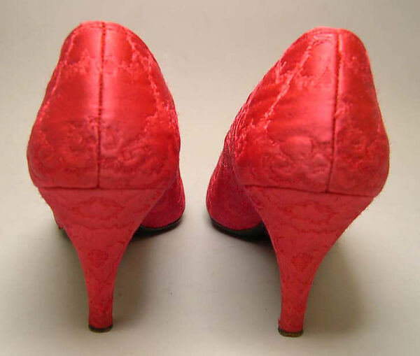 Cocktail ensemble, House of Dior (French, founded 1946), (a-d) silk; (c, d) leather, French