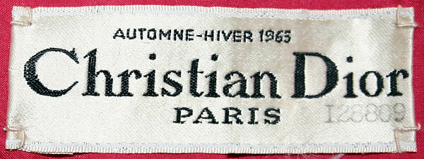 Cocktail ensemble, House of Dior (French, founded 1946), (a-d) silk; (c, d) leather, French