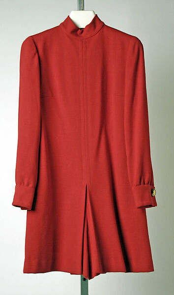 Rain ensemble, (a, b) Anne Fogarty (American, Pittsburgh, Pennsylvania 1919–1980 New York), (a, b, e) plastic (polyvinyl chloride), cotton; (f) nylon, American