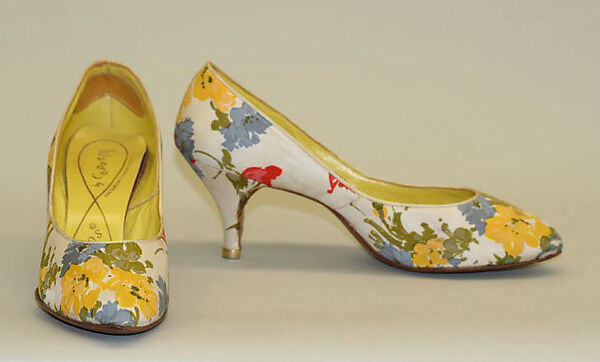 Afternoon ensemble, Anne Fogarty (American, Pittsburgh, Pennsylvania 1919–1980 New York), silk, synthetic fiber, leather, American