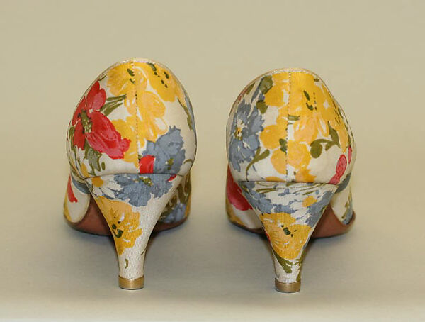 Afternoon ensemble, Anne Fogarty (American, Pittsburgh, Pennsylvania 1919–1980 New York), silk, synthetic fiber, leather, American