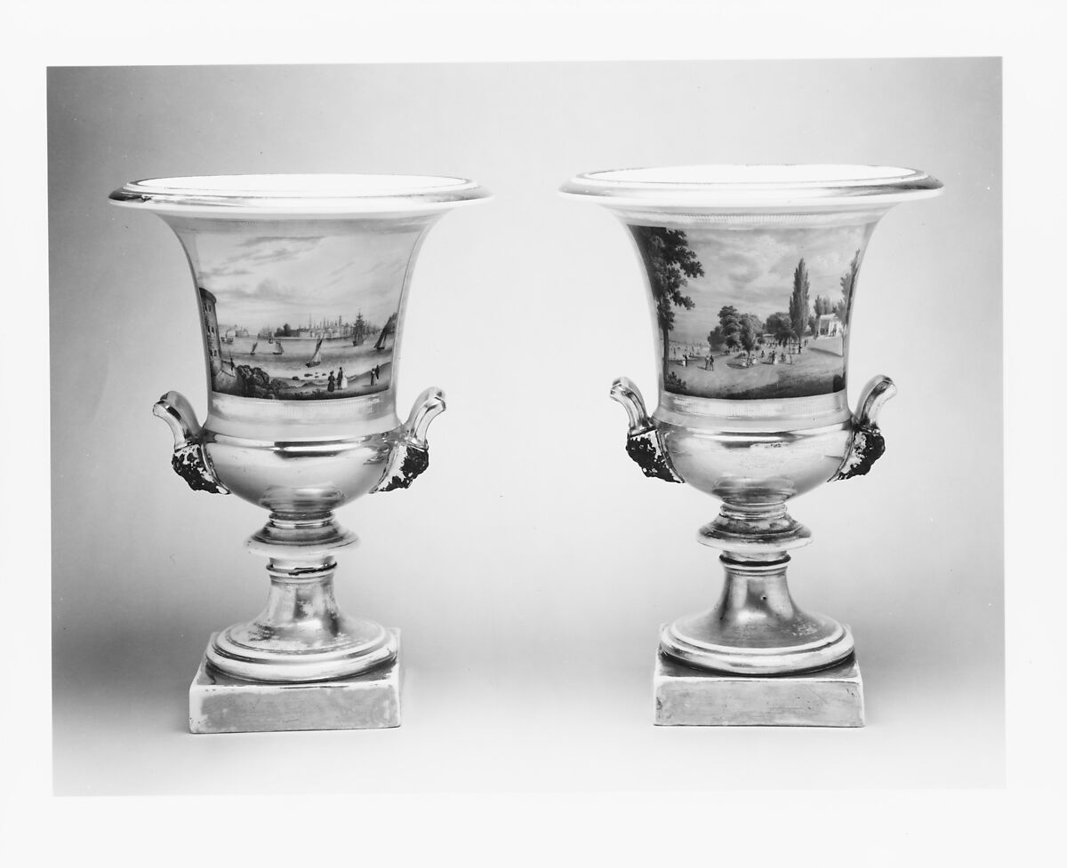 Vase, Porcelain, French