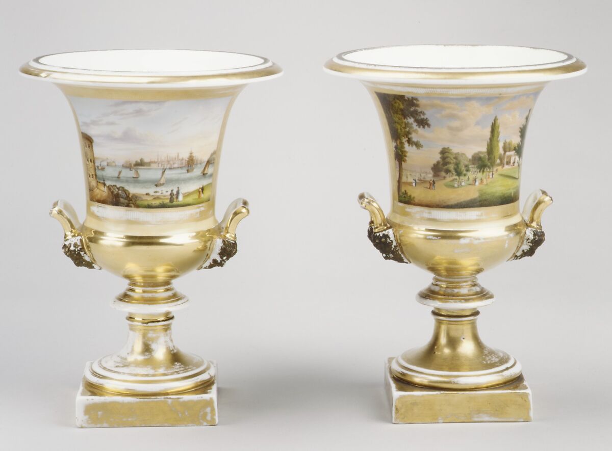 Vase, Porcelain, French