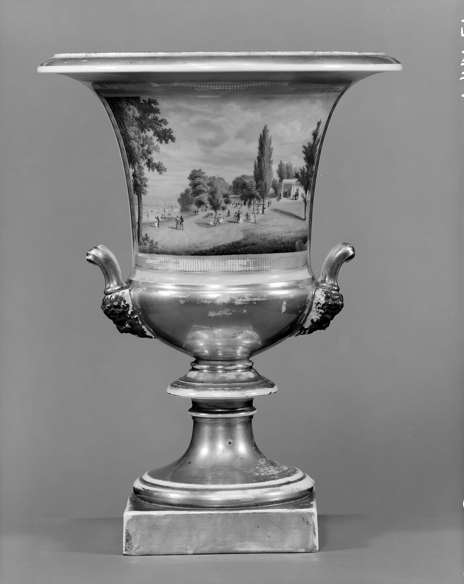 Vase, Porcelain, French