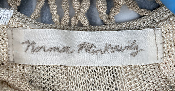 Cloak, Norma Minkowitz (American, born New York, 1937), cotton, American