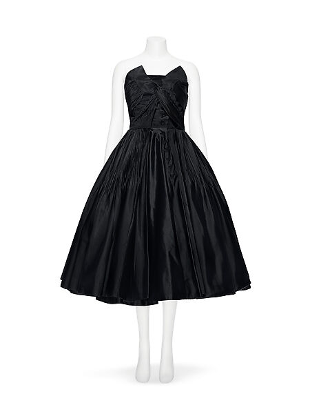 Evening dress, Jacques Fath (French, 1912–1954), silk, French