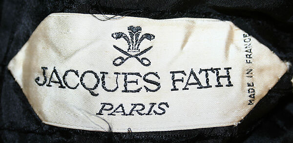 Evening dress, Jacques Fath (French, 1912–1954), silk, French