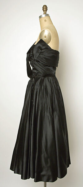 Evening dress, Jacques Fath (French, 1912–1954), silk, French