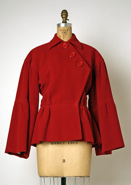 Jacket, House of Dior (French, founded 1946), wool, French