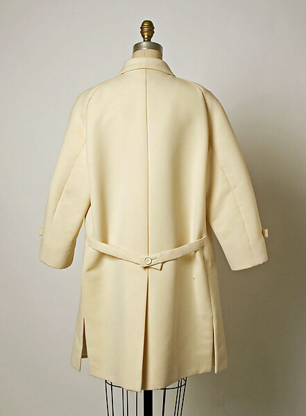 Raincoat, House of Balenciaga (French, founded 1937), wool, French