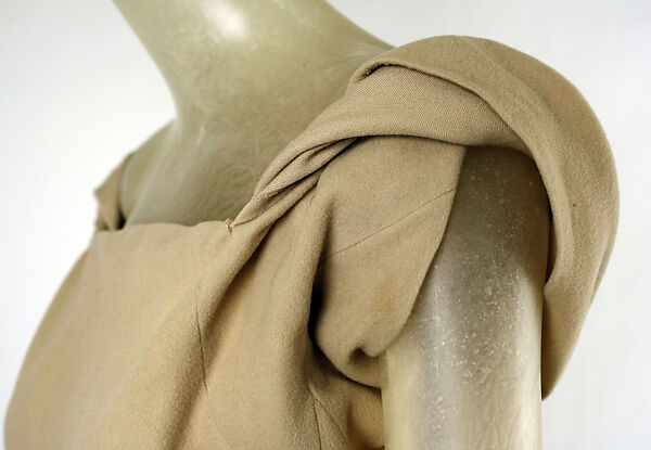 Evening dress, House of Vionnet (French, active 1912–14; 1918–39), wool, French