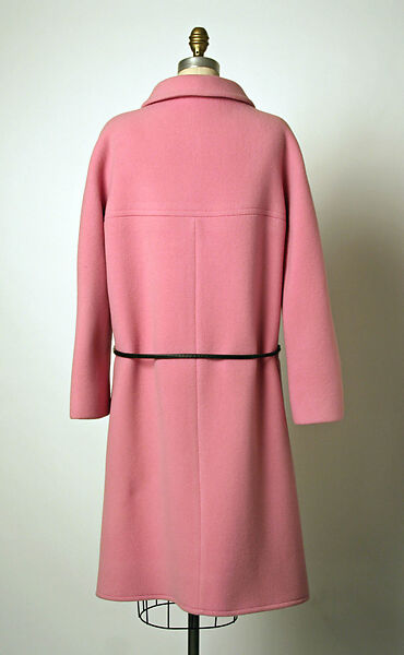 Coat, House of Balenciaga (French, founded 1937), (a) wool; (b) leather, French