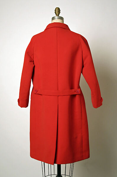 Raincoat, House of Balenciaga (French, founded 1937), wool, French