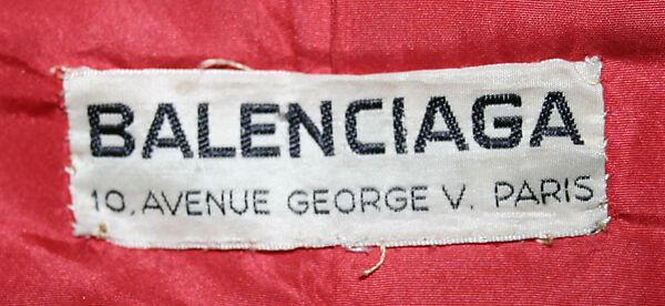 Raincoat, House of Balenciaga (French, founded 1937), wool, French