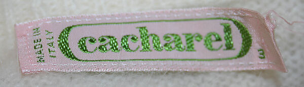 Pullover sweater, Cacharel (French, founded 1958), wool, French