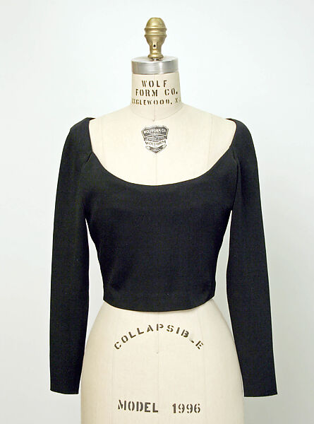 Overblouse, House of Dior (French, founded 1946), nylon, French 