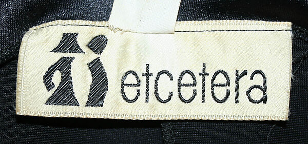 Dress, Etcetera, synthetics, American