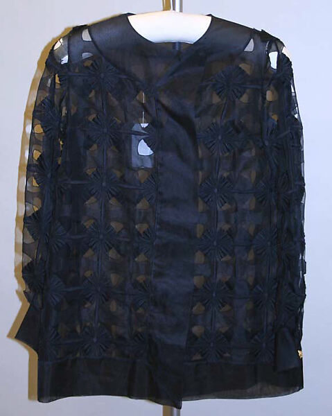 Evening pantsuit, Irene Galitzine (Italian (born Georgia), Tbilisi 1916–2006 Rome), silk, plastic, metal, Italian 